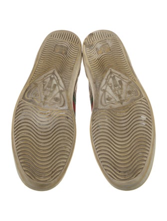 Gucci GG Supreme Grosgrain Trim Sneakers
