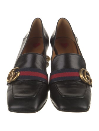Gucci Peyton Double G Logo Pumps
