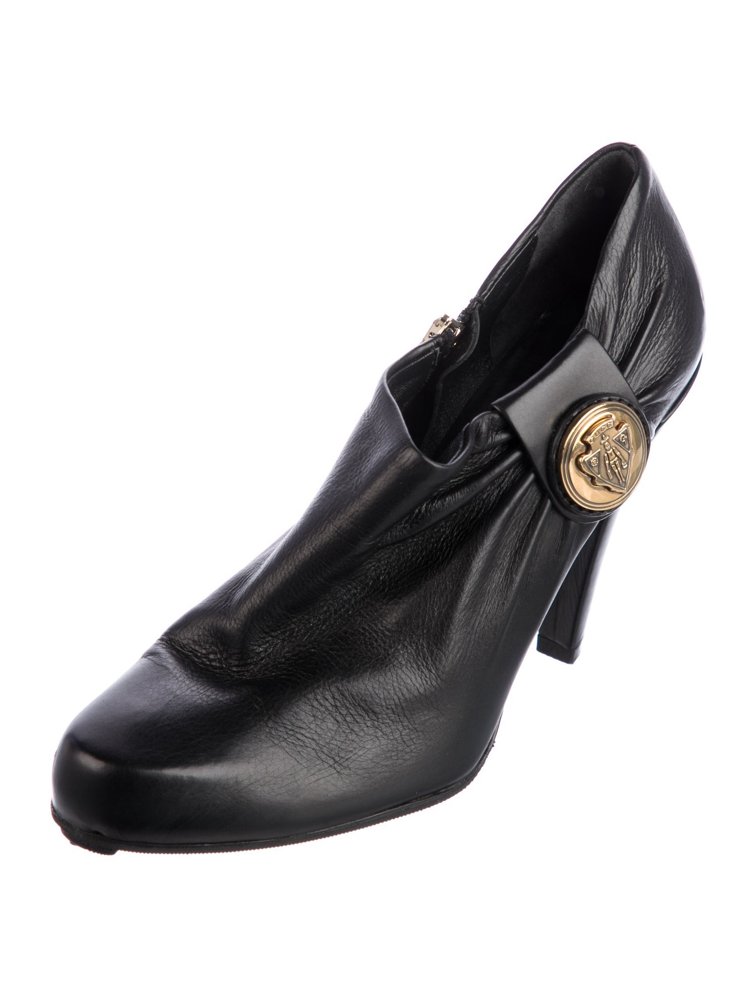 Gucci Hysteria Accent Leather Pumps