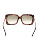 Gucci Oversize Gradient Sunglasses