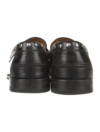 Gucci Horsebit Accent Leather Dress Loafers
