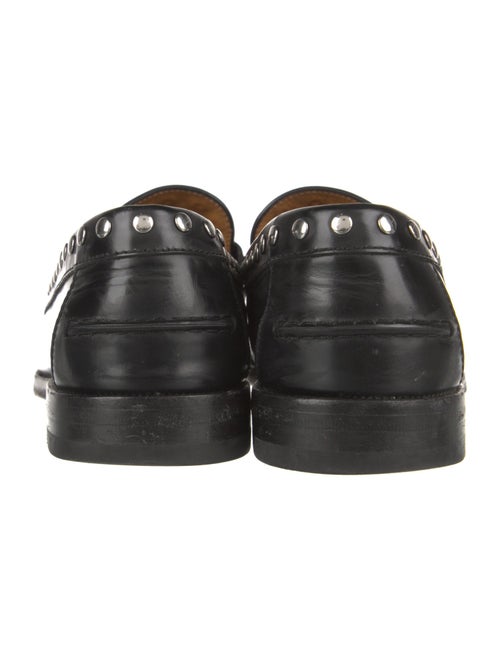 Gucci Horsebit Accent Leather Dress Loafers
