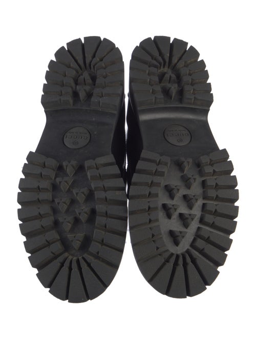 Gucci Horsebit Accent Leather Loafers