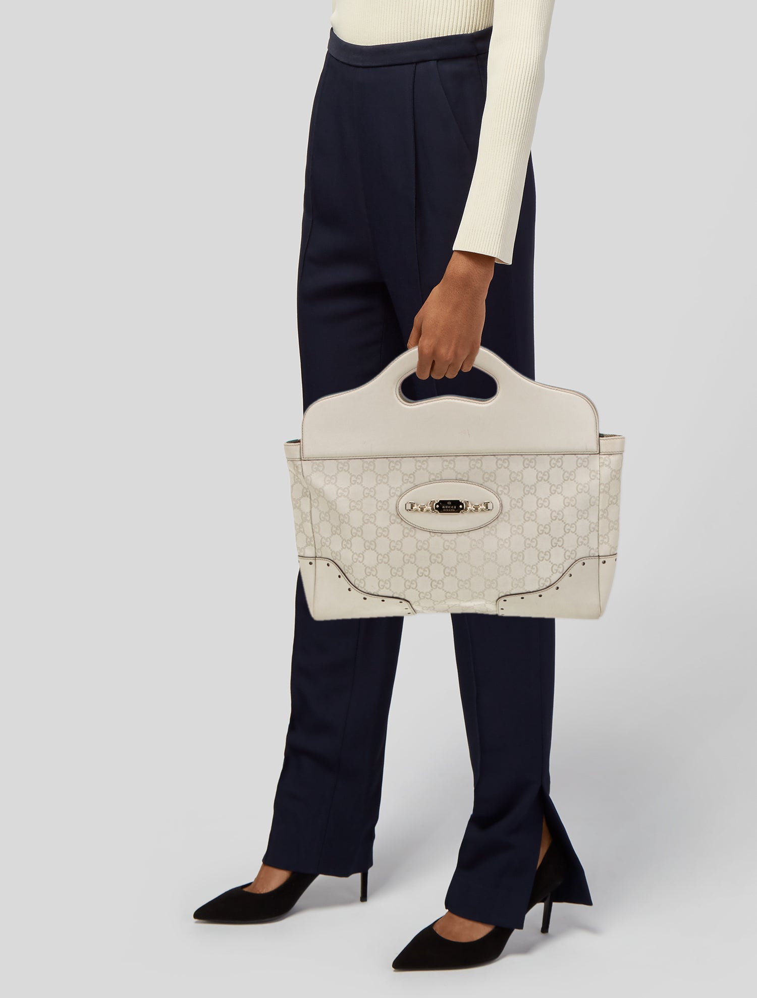 Gucci Horsebit Top Handle Bag