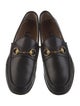 Gucci Horsebit Accent Leather Dress Loafers