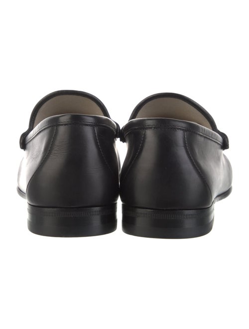 Gucci Horsebit Accent Leather Dress Loafers