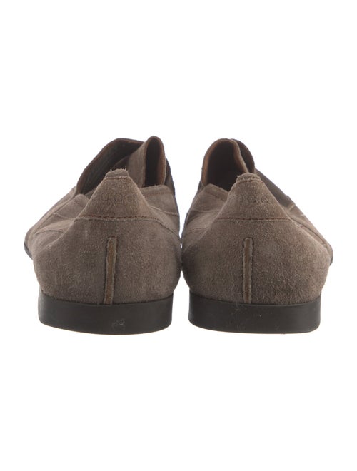 Gucci Horsebit Accent Suede Loafers