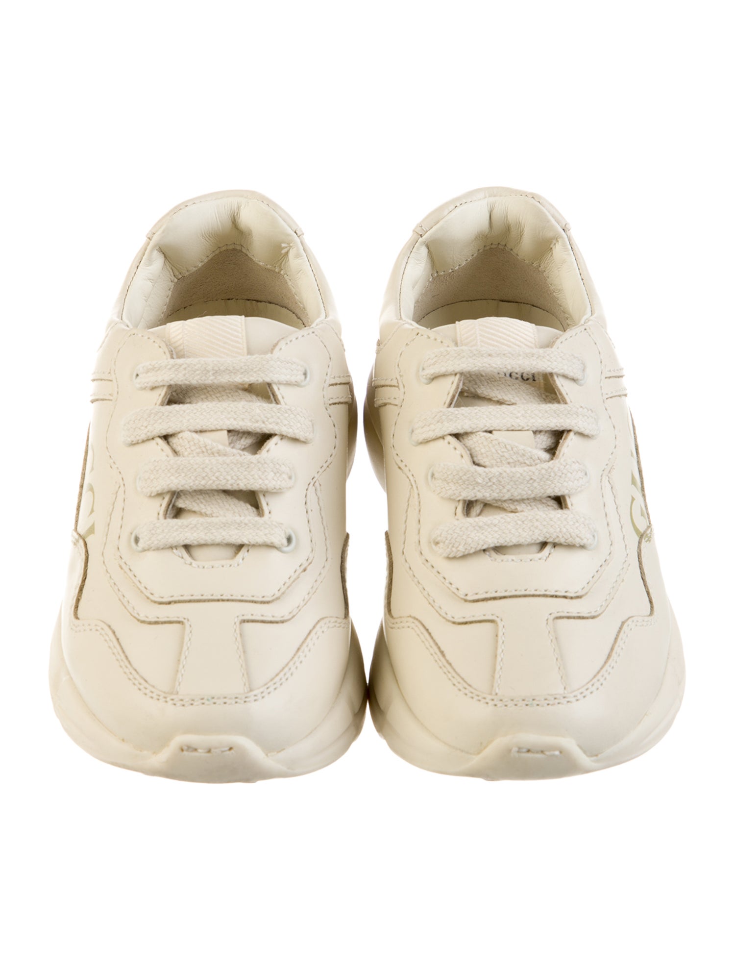 Gucci Gucci Kids Rhyton Logo Trainers