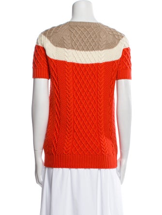 Gucci Wool Colorblock Pattern Sweater