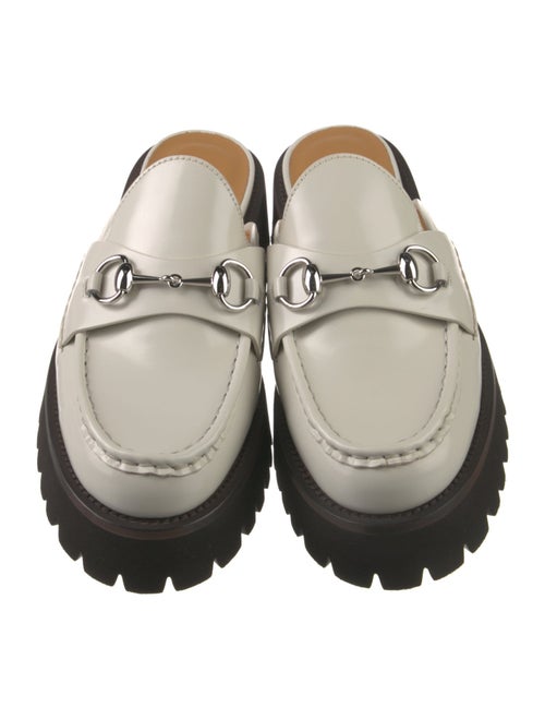 Gucci 1955 Horsebit Accent Leather Mules