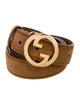 Gucci Suede Belt
