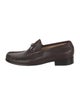 Gucci Horsebit Accent Leather Loafers