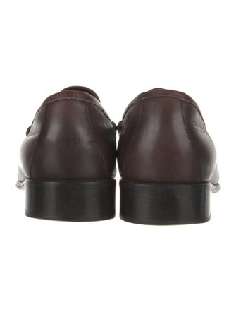 Gucci Horsebit Accent Leather Loafers