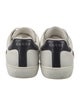 Gucci Web Accent Leather Sneakers