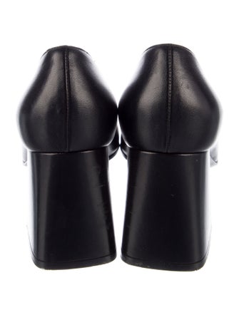 Gucci Horsebit Accent Leather Pumps