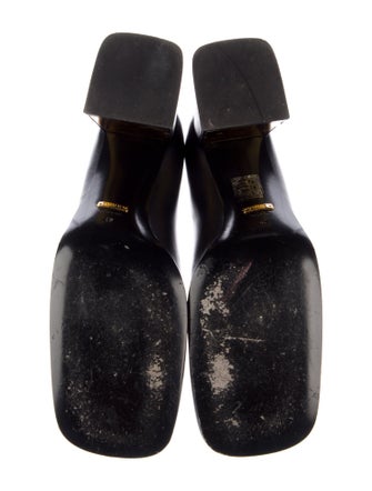 Gucci Horsebit Accent Leather Pumps