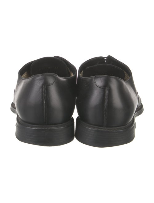 Gucci Interlocking G Logo Leather Oxfords