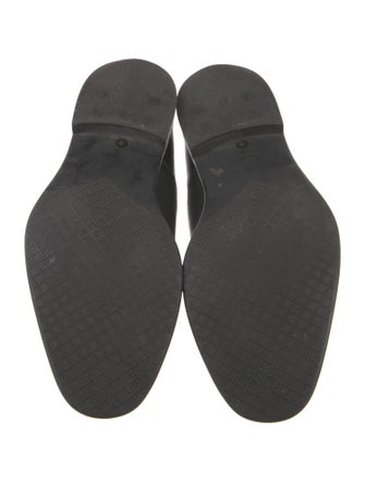 Gucci Interlocking G Logo Leather Oxfords