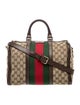 Gucci GG Canvas Web Boston Medium
