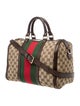 Gucci GG Canvas Web Boston Medium