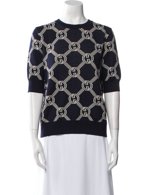 Gucci Wool Printed Sweater