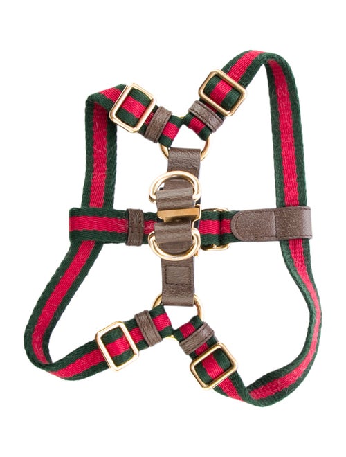 Gucci Web Dog Harness
