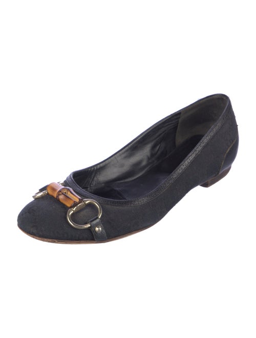 Gucci GG Canvas Canvas Flats