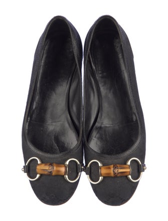 Gucci GG Canvas Canvas Flats