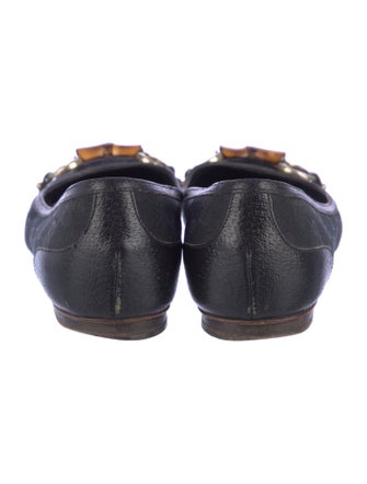 Gucci GG Canvas Canvas Flats