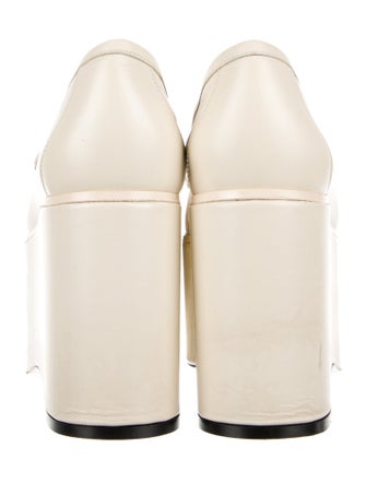 Gucci Horsebit Accent Leather Pumps