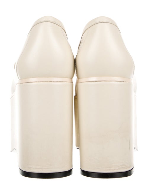 Gucci Horsebit Accent Leather Pumps