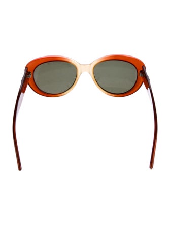 Gucci Interlocking G Logo Cat-Eye Sunglasses