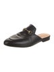 Gucci Horsebit Accent Leather Mules
