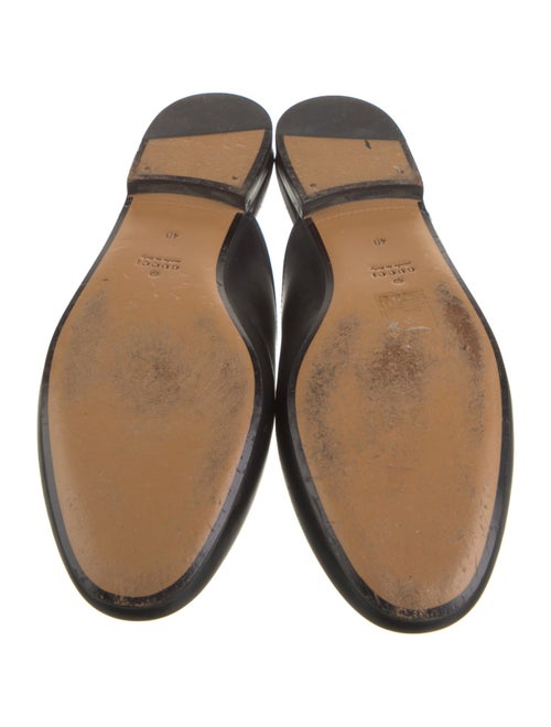 Gucci Horsebit Accent Leather Mules