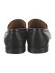 Gucci Web Accent Leather Dress Loafers