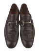 Gucci Horsebit Accent Leather Dress Loafers