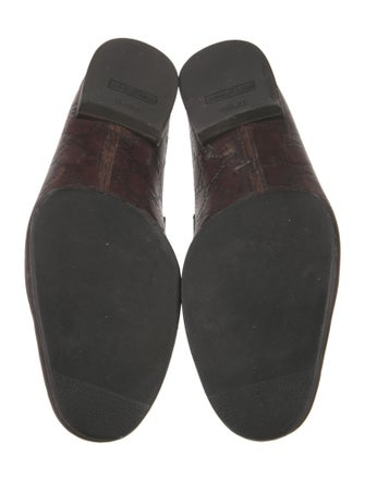 Gucci Horsebit Accent Leather Dress Loafers