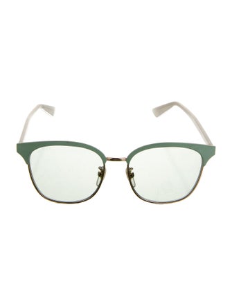 Gucci Web Accent Oversize Sunglasses
