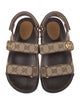 Gucci GG Canvas Canvas Slingback Sandals