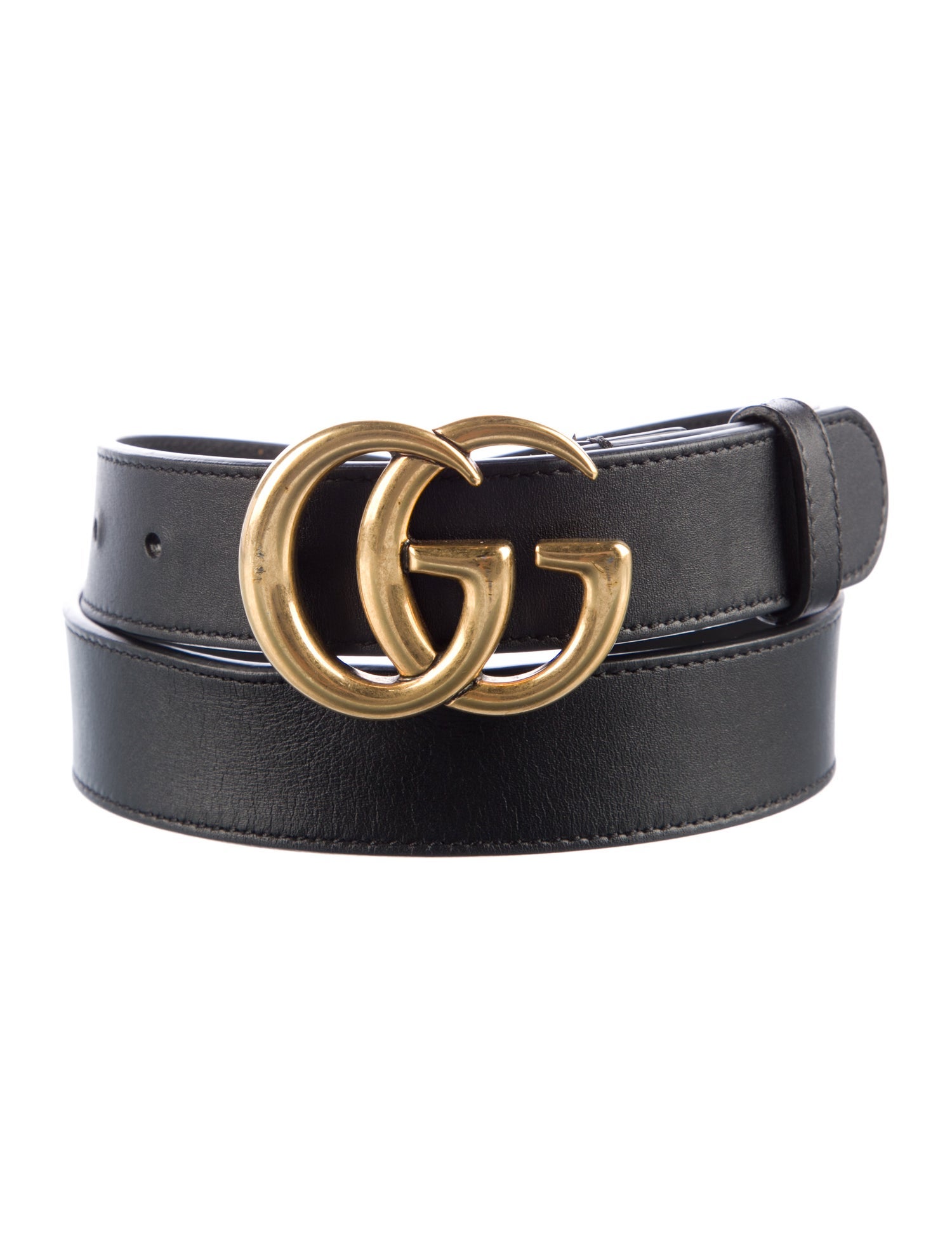 Gucci Double G Logo Wide Belt