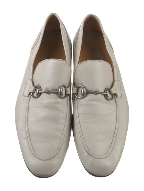 Gucci 1955 Horsebit Accent Leather Dress Loafers