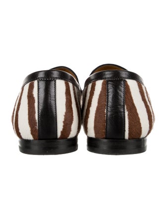 Gucci 1955 Horsebit Accent Ponyhair Loafers