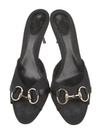 Gucci GG Canvas Canvas Slides