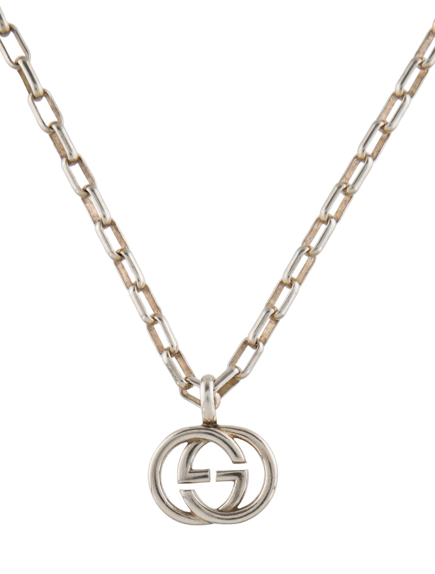 Gucci Interlocking G Pendant Necklace