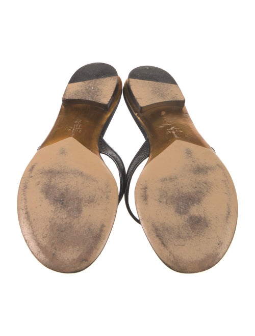 Gucci Horsebit Accent Leather Slides