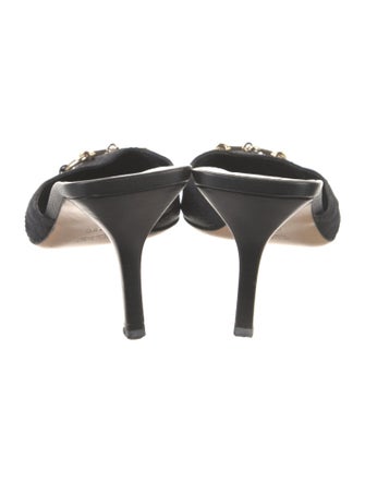 Gucci GG Canvas Canvas Mules