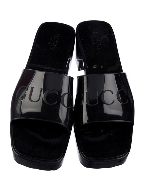 Gucci Signature Logo Rubber Slides