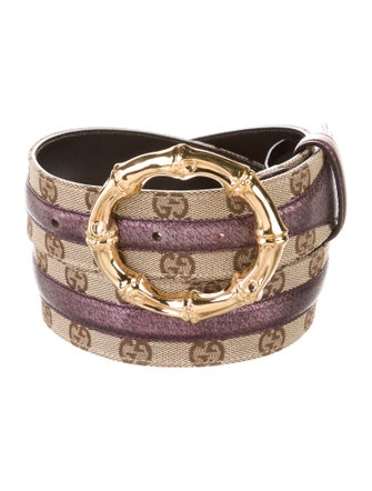 Gucci GG Supreme Canvas Belt