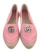 Gucci Double G Logo Leather Espadrilles