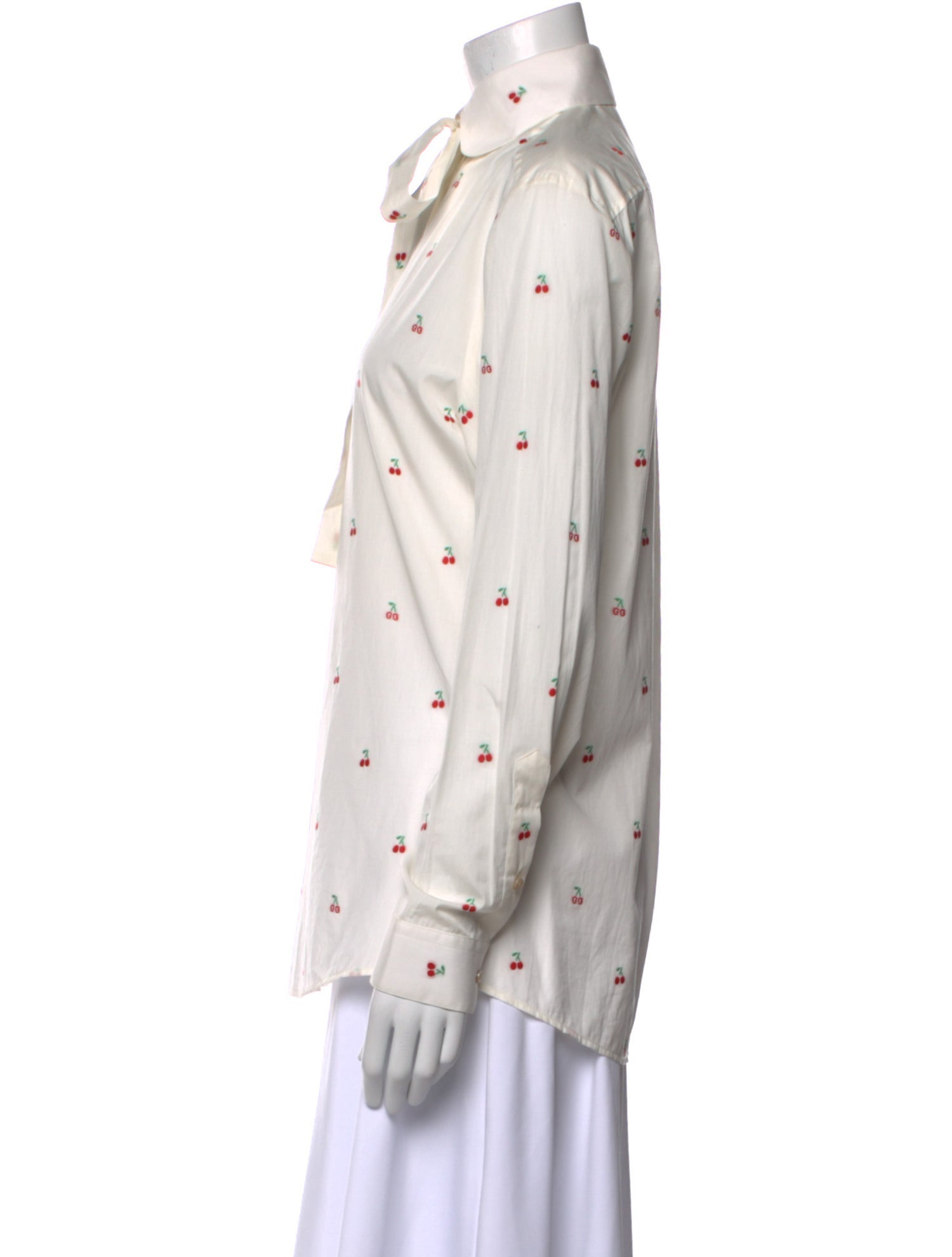 Gucci 2019 Printed Button-Up Top